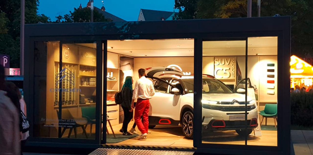 Bestzeit - Referenzkunde Citroën - Roadshow „La Maison“